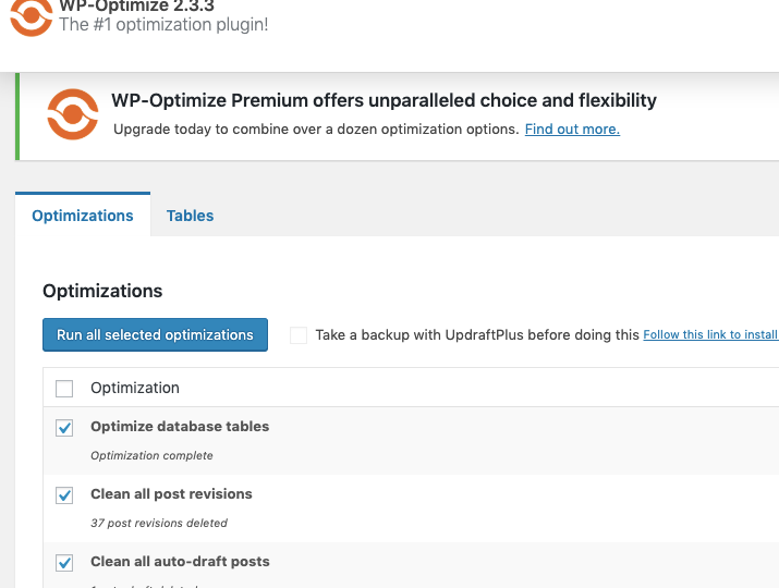optimizācija paveikta