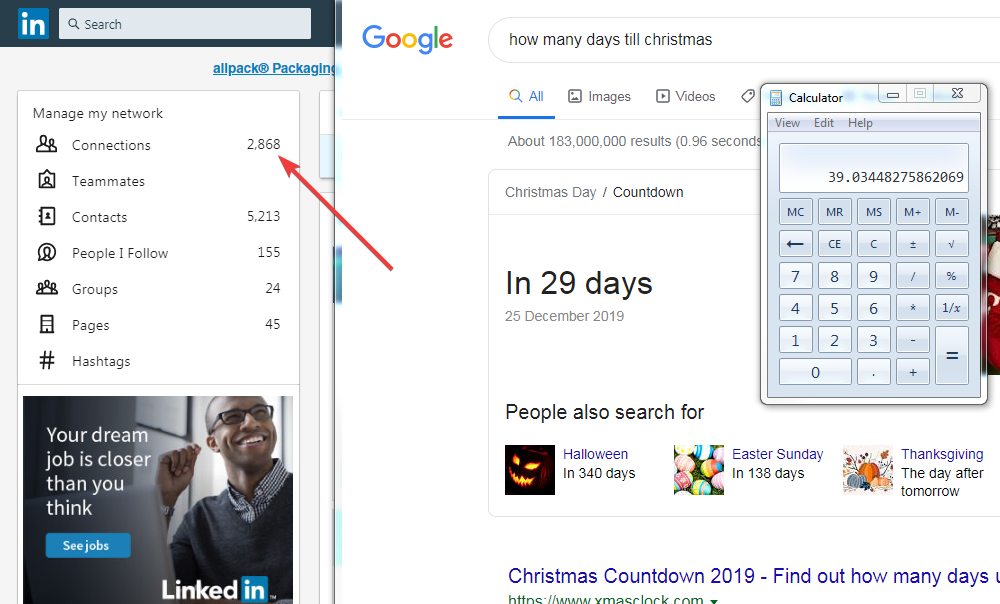 2868 linkedin kontakti