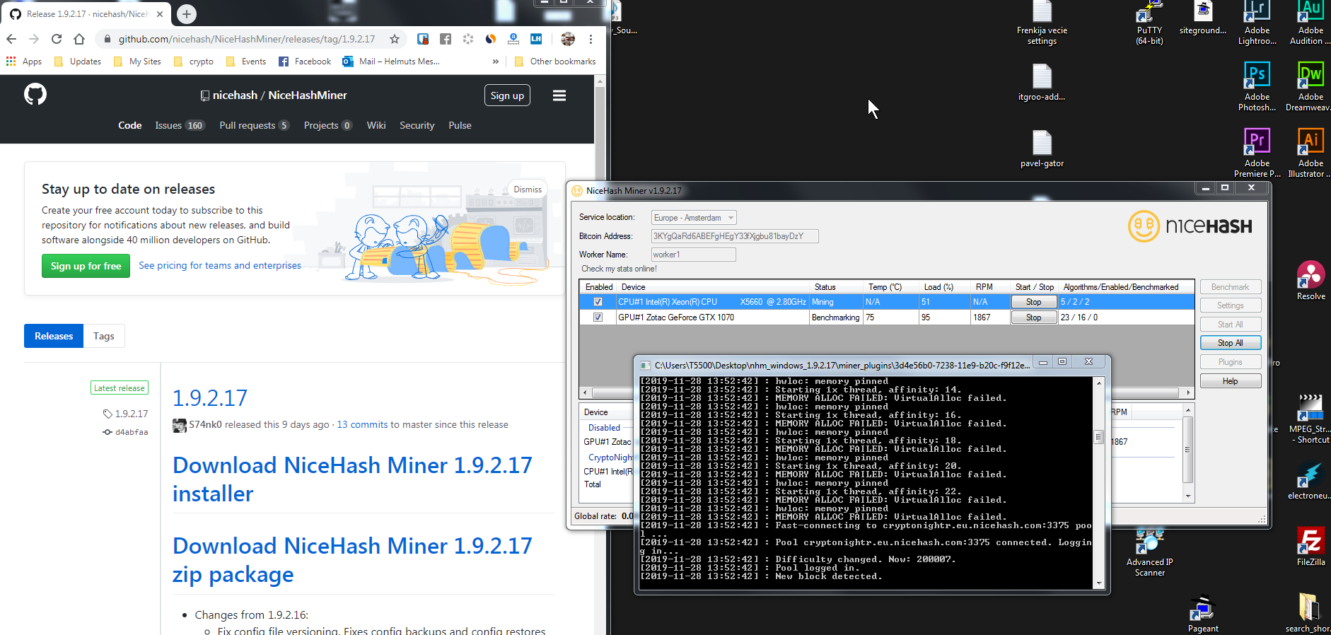 jaunā nicehash versija